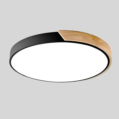 Ceiling Light Round Macaron Design Integrated LED