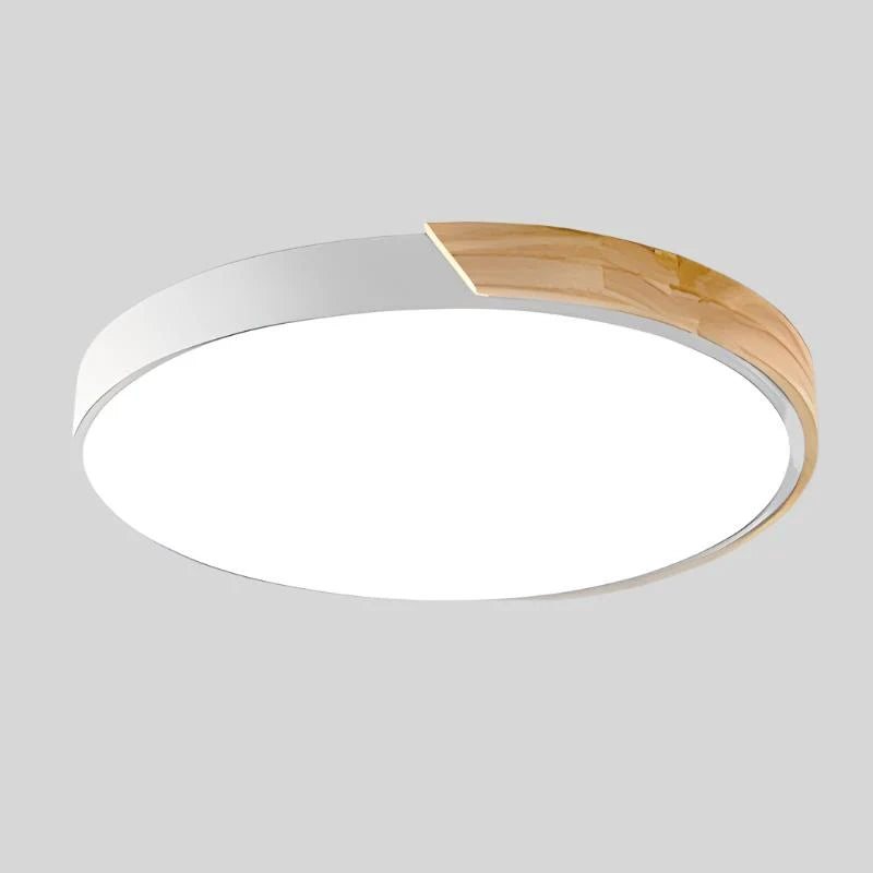 Ceiling Light Round Macaron Design Integrated LED
