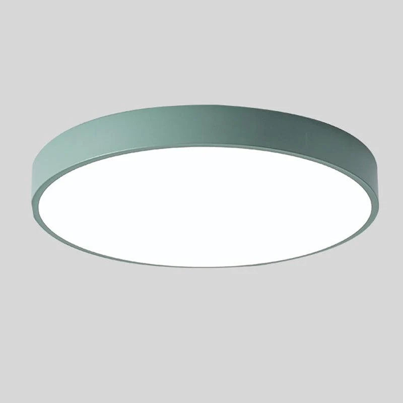 Ceiling Light Round Macaron Design Integrated LED
