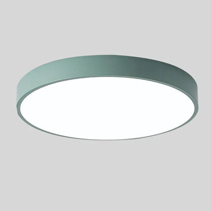Ceiling Light Round Macaron Design Integrated LED