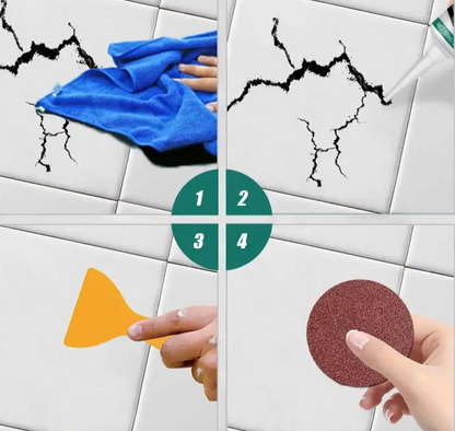 Ceramic Repair Paste Fast-Drying Heat & Water-Resistant