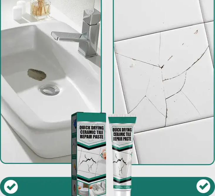 Ceramic Repair Paste Fast-Drying Heat & Water-Resistant