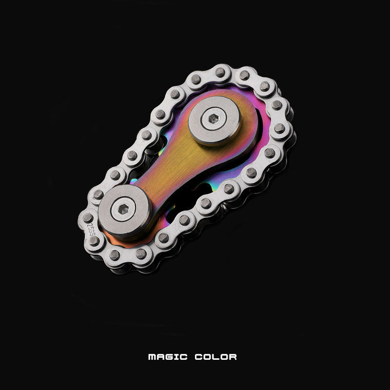 Chain Gear Fidget Toy Stainless Steel Pocket-Sized