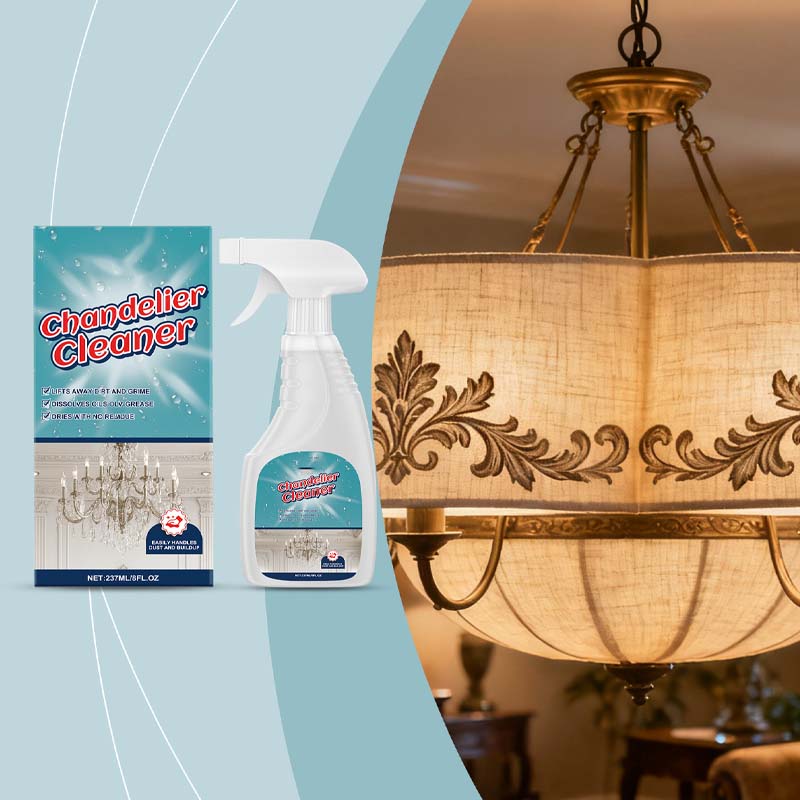 Chandelier Cleaner Spray Streak-Free No-Scrub Glass & Crystal Safe