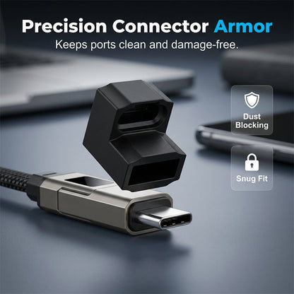 Charging Cable Keychain 4-in-1 65W Digital Power Display