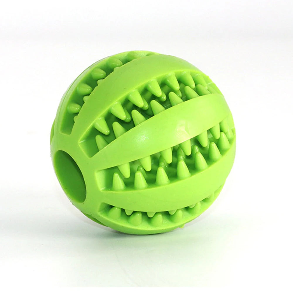 Chew Ball Treat-Dispensing Natural Rubber Dense Nubs
