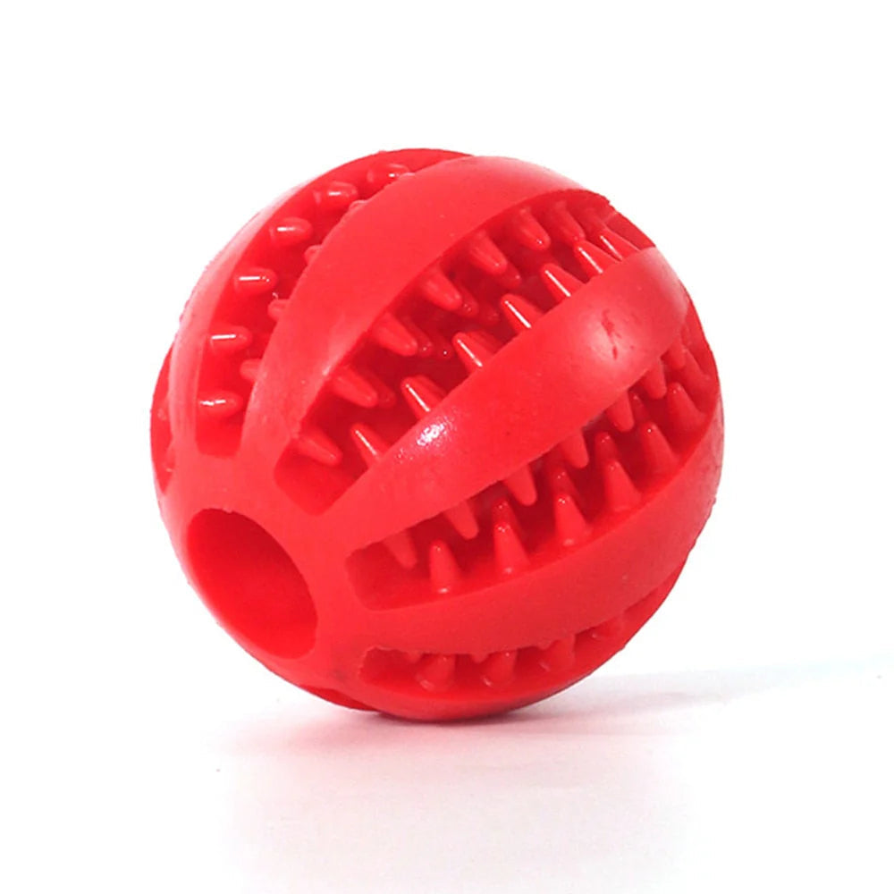 Chew Ball Treat-Dispensing Natural Rubber Dense Nubs