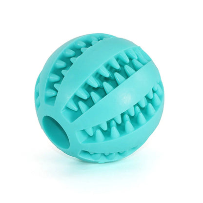 Chew Ball Treat-Dispensing Natural Rubber Dense Nubs