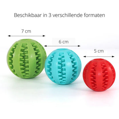 Chew Ball Treat-Dispensing Natural Rubber Dense Nubs
