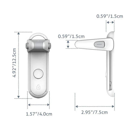 Child Safety Lock Self-Adhesive No-Drill Multi-Stage Opening