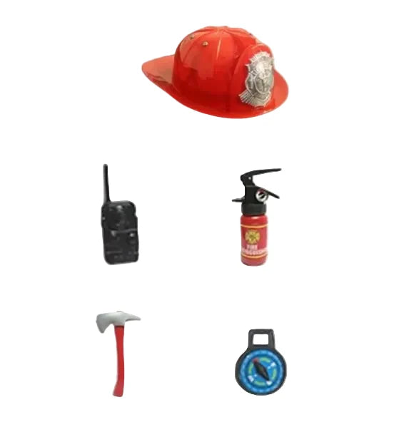 Children’s Firefighter Costume Lightweight Zippered Uniform Selections with Accessories