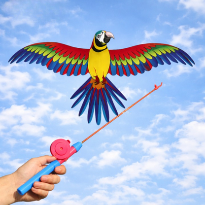 Children's Kite Fishing Rod Handle Polyester & Fiberglass