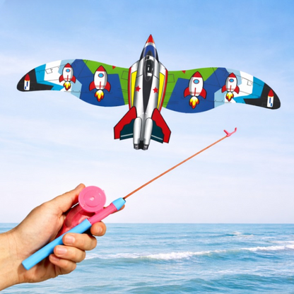 Children's Kite Fishing Rod Handle Polyester & Fiberglass