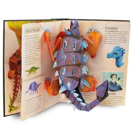 Children's Pop-Up Book 3D Dinosaur Scenes & Fun Facts
