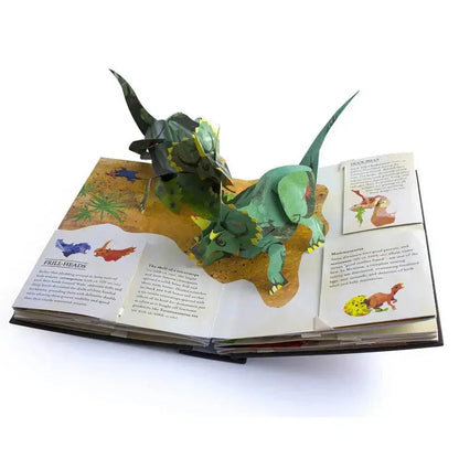 Children's Pop-Up Book 3D Dinosaur Scenes & Fun Facts