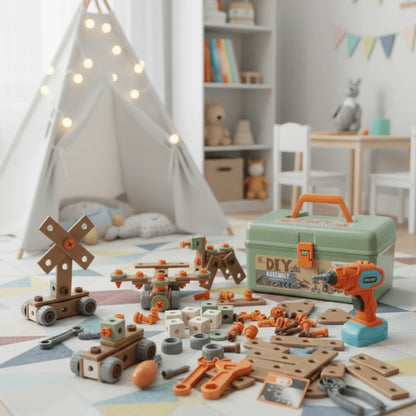 Children’s Tool Set ABS Plastic Pretend Play