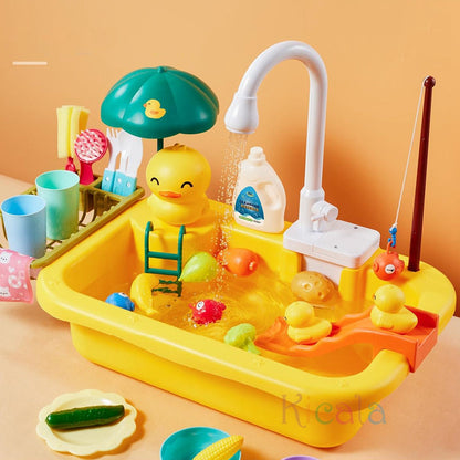 Children's Water Table Circulating Fountain & Accessory Set