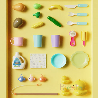 Children's Water Table Circulating Fountain & Accessory Set