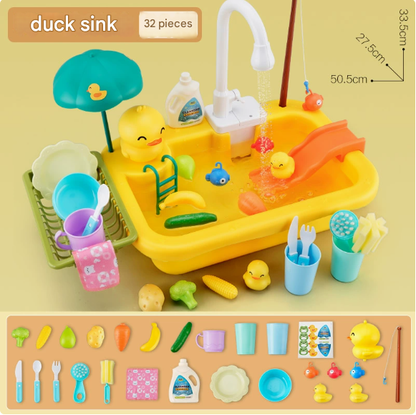 Children's Water Table Circulating Fountain & Accessory Set