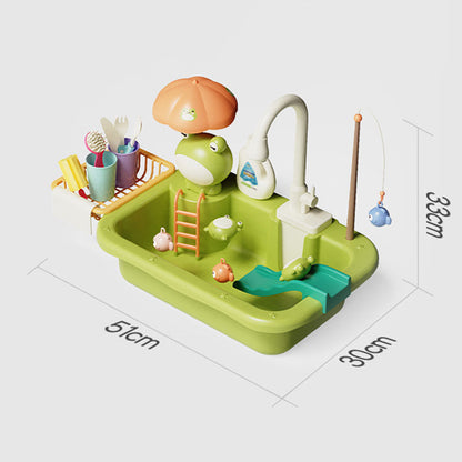 Children's Water Table Circulating Fountain & Accessory Set