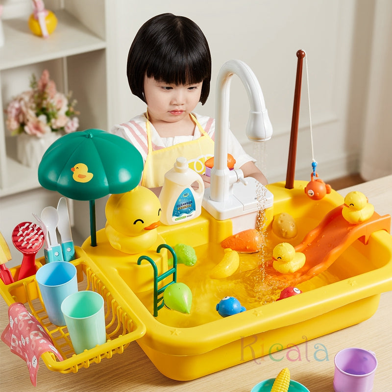 Children's Water Table Circulating Fountain & Accessory Set