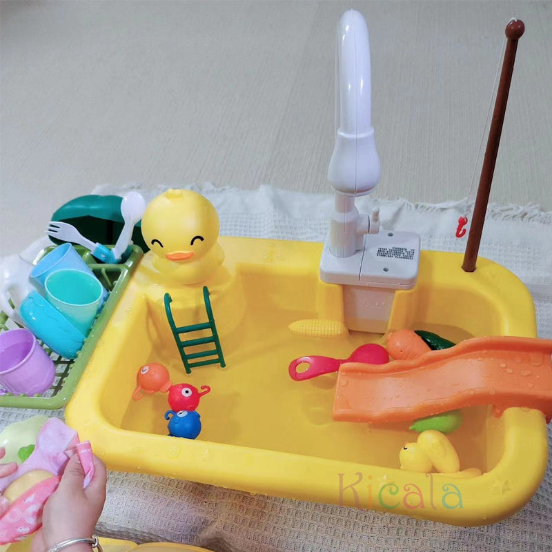 Children's Water Table Circulating Fountain & Accessory Set