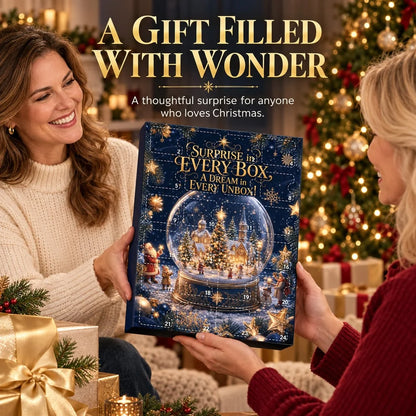 Christmas Bauble Advent Calendar 24 Ornaments 24-Day Countdown