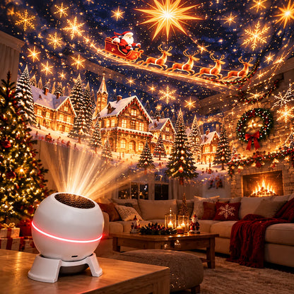 Christmas Light Projector Moving Patterns USB Powered