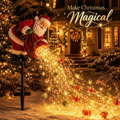 Christmas Light Stakes Animated Flowing LED Effect