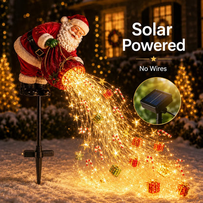 Christmas Light Stakes Animated Flowing LED Effect