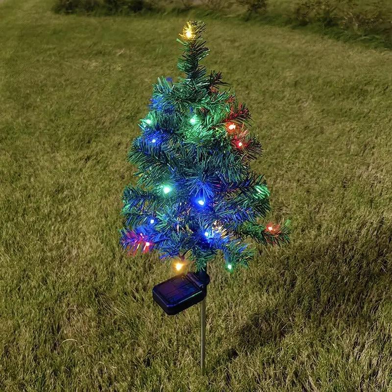 Christmas Tree Solar Powered Weatherproof Warm White LED