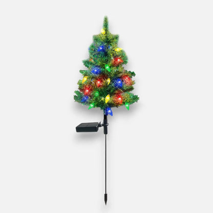 Christmas Tree Solar Powered Weatherproof Warm White LED
