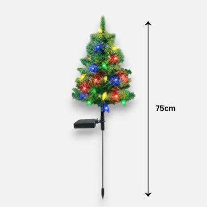 Christmas Tree Solar Powered Weatherproof Warm White LED