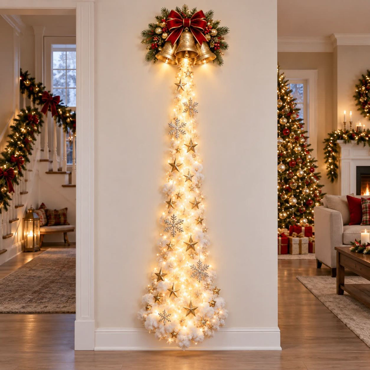 Christmas Wall Light Whimsical Warm Glow