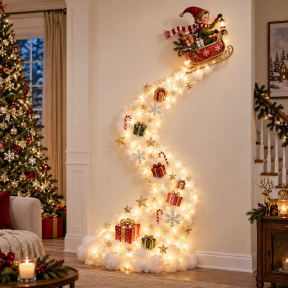 Christmas Wall Light Whimsical Warm Glow