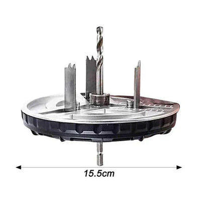 Circle Cutter Adjustable 1.77–5.12 Inches Hardened Steel Blades