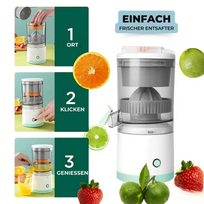 Citrus Juicer Cordless Powerful Motor Stainless Steel Blades
