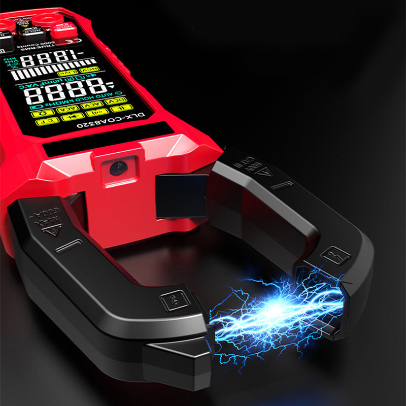 Clamp Meter Auto-Range 600A AC/DC NCV & LED Light