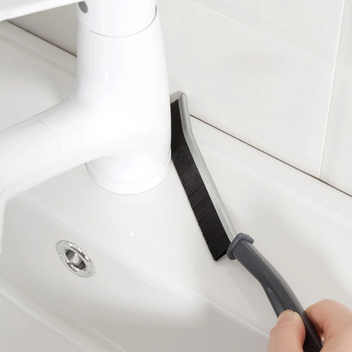 Cleaning Brush Narrow Gap Nylon Bristles Set of 2