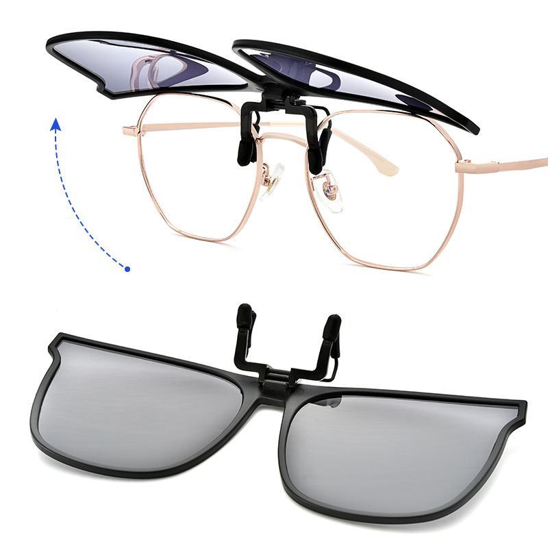 Clip-On Sunglasses Flip-Up Polarized UV400
