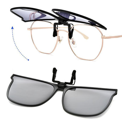 Clip-On Sunglasses Flip-Up Polarized UV400
