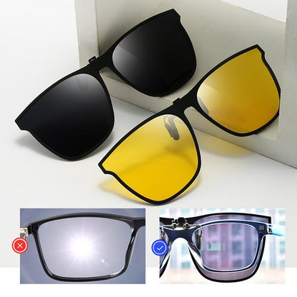 Clip-On Sunglasses Flip-Up Polarized UV400
