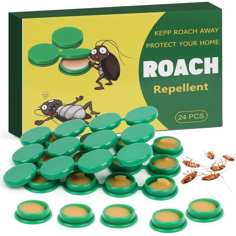 Cockroach Bait Discs Enclosed Odorless Boric Acid