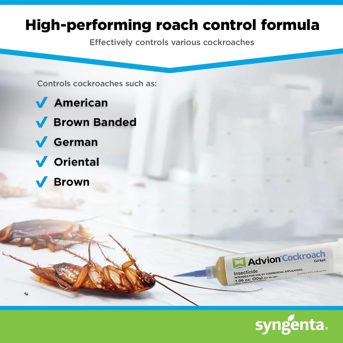 Cockroach Gel Bait - Safe, Non-Toxic Pest Control Remedy