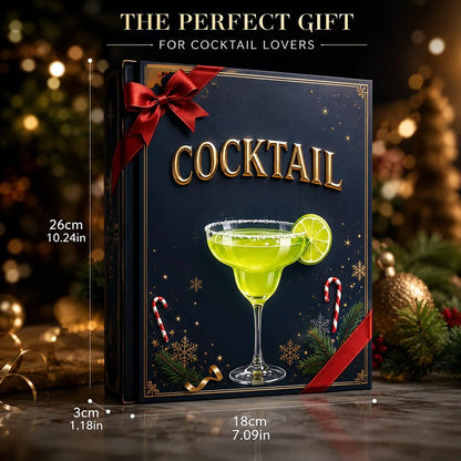 Cocktail Advent Calendar 24-Day Reusable Colourful Ornaments