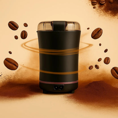 Coffee & Spice Grinder Electric Push-Button Transparent Lid