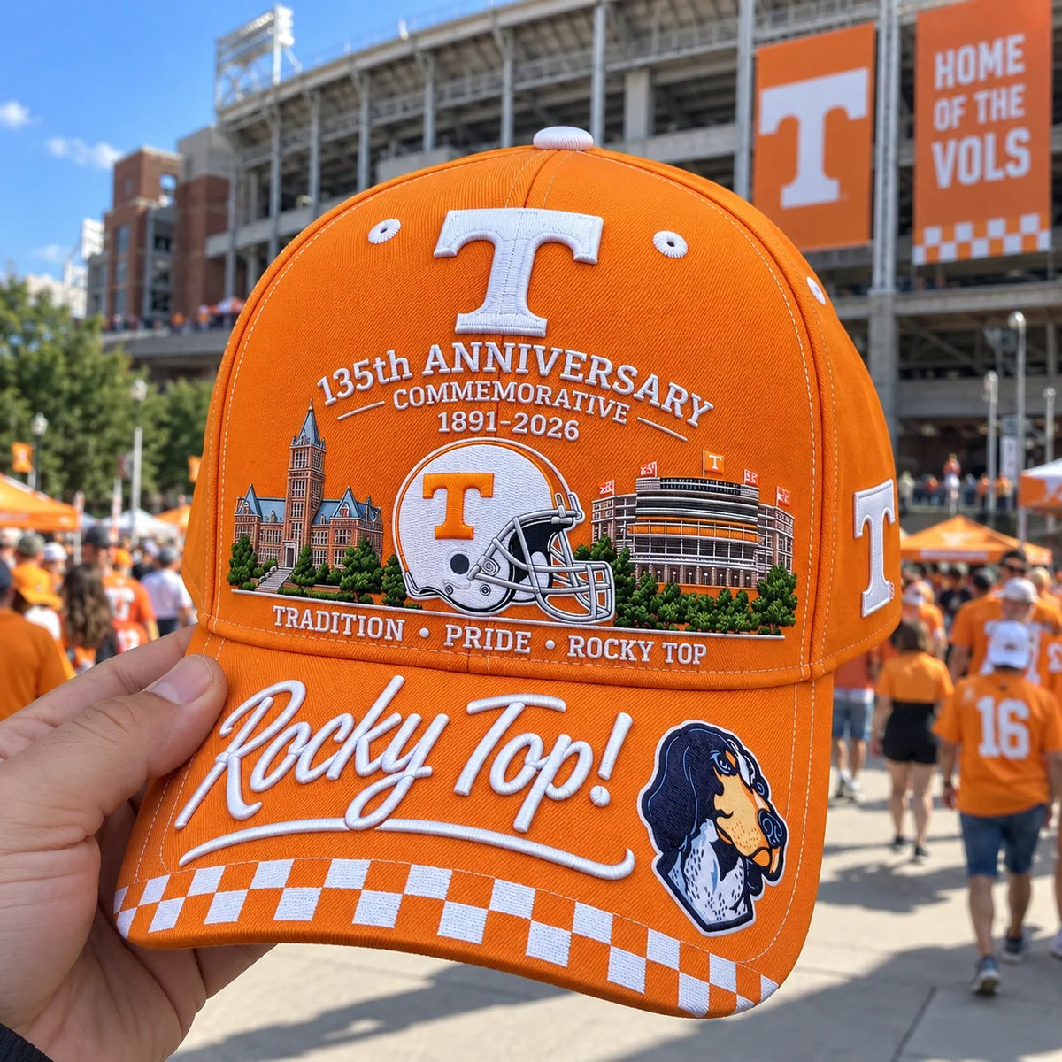 Commemorative Cap 135th Anniversary Adjustable Structured Crown