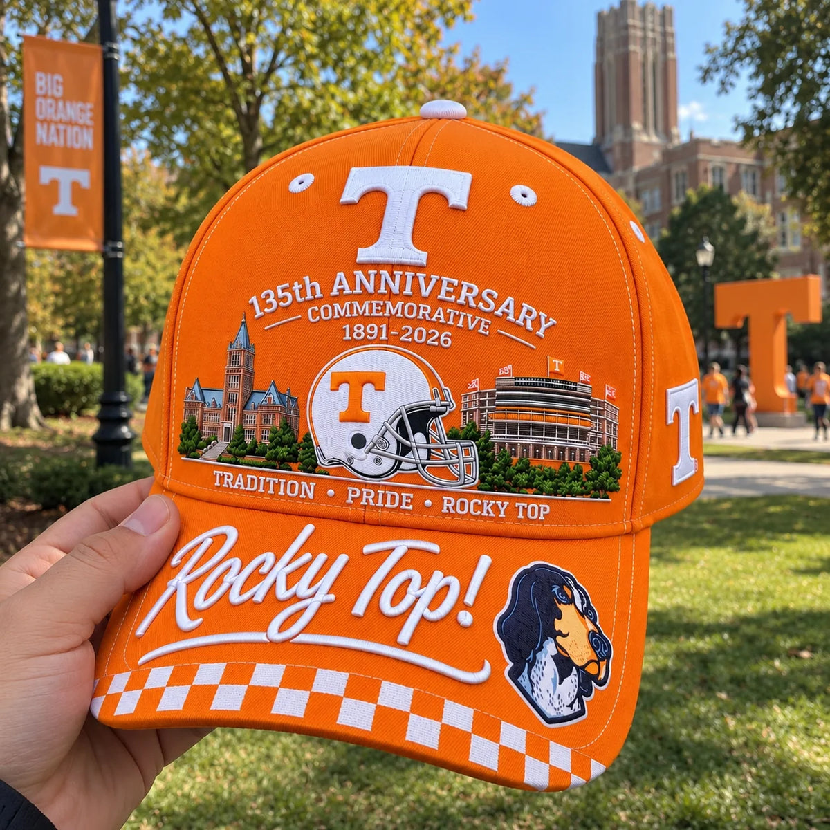 Commemorative Cap 135th Anniversary Adjustable Structured Crown
