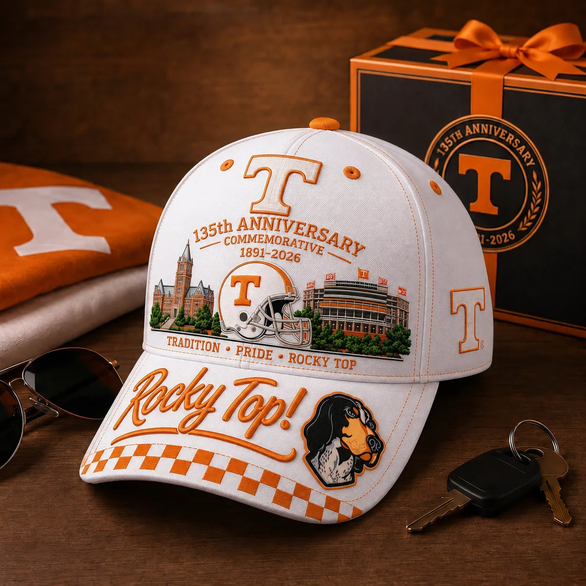 Commemorative Cap 135th Anniversary Adjustable Structured Crown