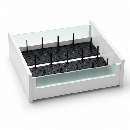 Compact Kitchen Drawer & Cabinet Organizer (Adjustable Compartments)